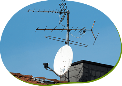 テレビの配線 アンテナ工事